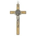 Croix de Saint Benoit - Bois d'érable - 12 cm