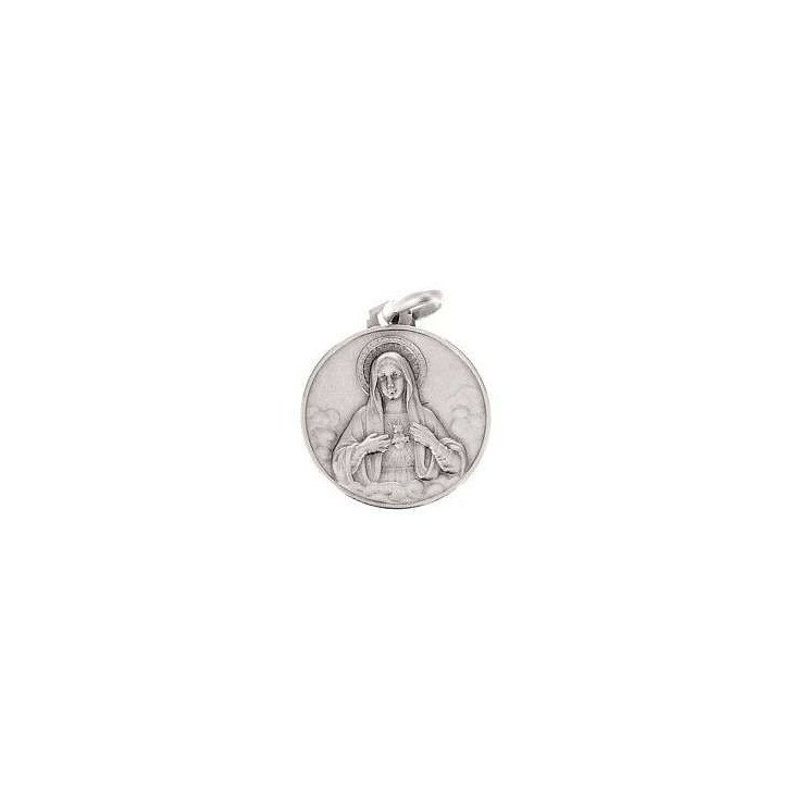 Médaille du Sacré Cœur de Marie - argent