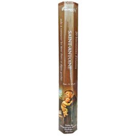 Encens naturel Saint Antoine tube de 20 bâtonnets