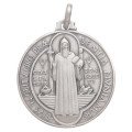 Médaille Saint Benoît - argent