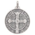 Médaille Saint Benoît - argent