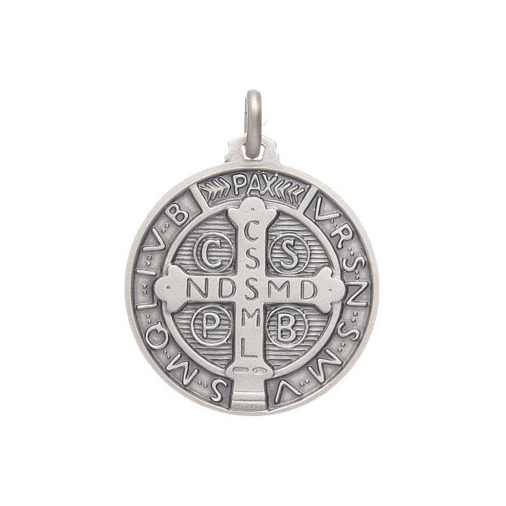 Médaille Saint Benoît - argent