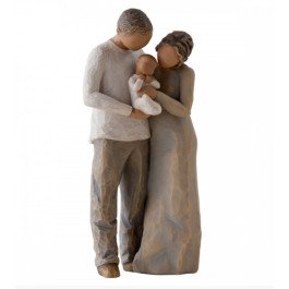 Statue "Nous sommes 3" - Willow Tree