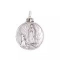 Médaille Notre Dame de Lourdes - argent