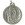 Médaille Notre Dame de Lourdes - argent