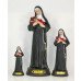 Statue de Sainte Rita en résine