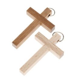 Petite croix d'aube sans cordon - 5 cm