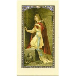 Image avec prière - Sainte Philomène