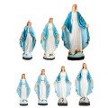 Statue Vierge Miraculeuse 20 cm - intérieure/extérieure