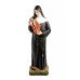 Statue de Sainte Rita 60 cm en gomme et résine