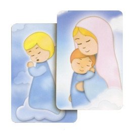 Carte bidimensionnelle - Vierge à l'enfant