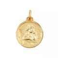 Médaille Ange - plaqué or