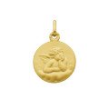Médaille Ange - plaqué or