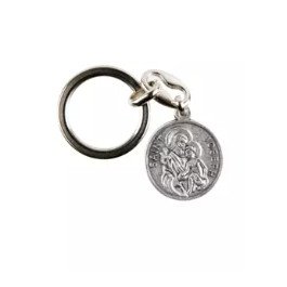Porte-clés Saint Joseph avec prière