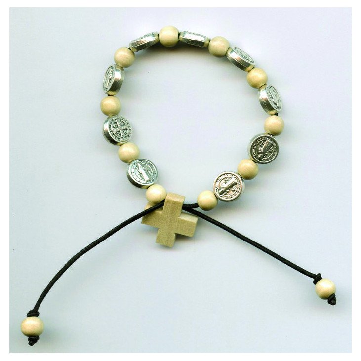 Bracelet Saint Benoît - Bois