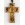 Croix en bois d'olivier avec cordon - Sujet communion