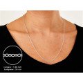 Chaîne maille forçat 1.9 mm - 55 cm - Argent