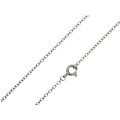 Chaîne maille forçat 1.9 mm - 55 cm - Argent