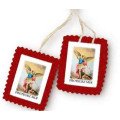 Scapulaire en tissu - Saint Michel - Petit format