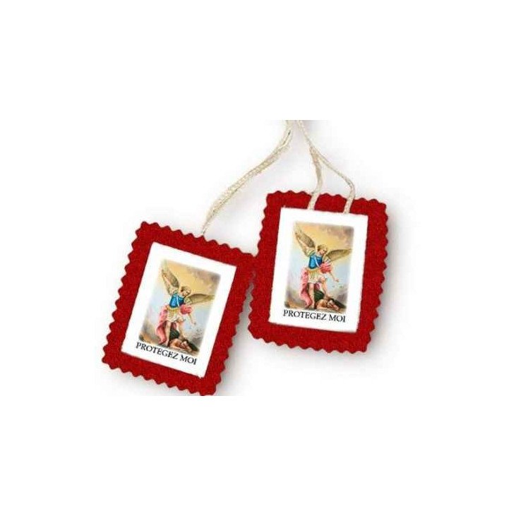 Scapulaire en tissu - Saint Michel - Petit format