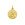Médaille de la Vierge à l'Enfant profil - plaqué or