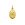 Médaille de la Vierge ovale - plaqué or