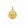 Médaille de la Vierge Marie avec bord - plaqué or