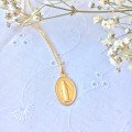 Médaille Miraculeuse bord fin - or 18 carats