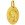 Médaille de la Vierge ovale étoile de Bethléem - or 18 carats