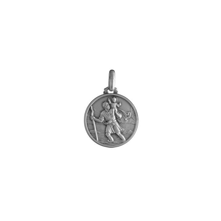Médaille Saint Christophe - argent