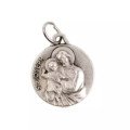 Médaille Saint Joseph - Métal argenté - 18 mm