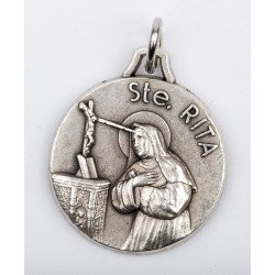 Médaille Sainte Rita - 18 mm