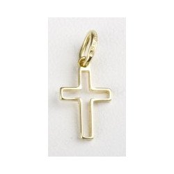 Croix ajourée - plaqué or