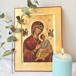 Icône Creuse Vierge du Perpétuel Secours
