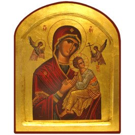 Icône Creuse Arrondie Notre-Dame de Perpétuel Secours