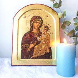 Icône Creuse Arrondie Marie Porte du Ciel