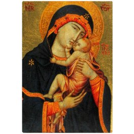 Icône Plate Vierge de Cambrai