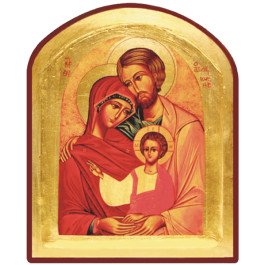 Icône Creuse Arrondie Sainte Famille