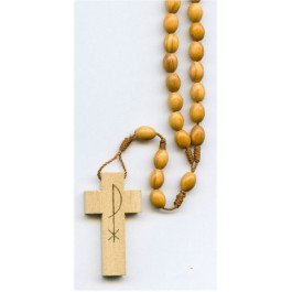 Chapelet Pax - Bois d'olivier