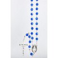 Chapelet Vierge Miraculeuse - Résine Bleue