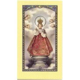 Image avec prière - Enfant Jésus de Prague