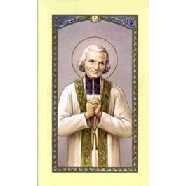 Image avec prière - Curé d'Ars