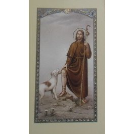 Image avec prière - Saint Roch