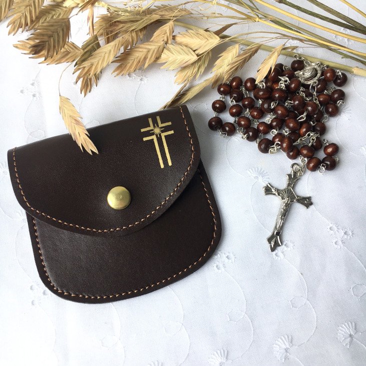 Pochette à chapelet - Couleur au choix