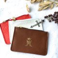Pochette en cuir pour chapelet - Couleur au choix