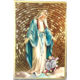 Cadre à suspendre de la Vierge Miraculeuse