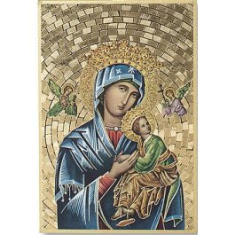 Cadre à suspendre de Notre-Dame du Perpétuel Secours