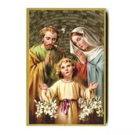 Cadre à suspendre de la Sainte Famille