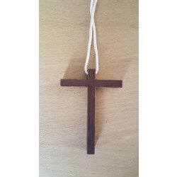 Croix d'aube avec cordon - 9 cm