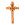 Crucifix avec colombe - Bois d'olivier